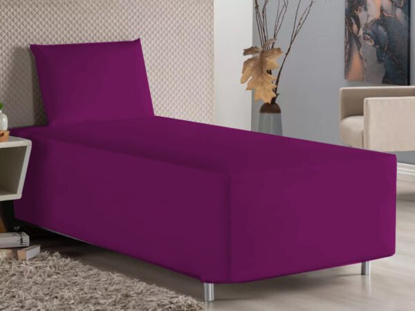 Lençol Conjugado SOLTEIRO Liso 100% algodão